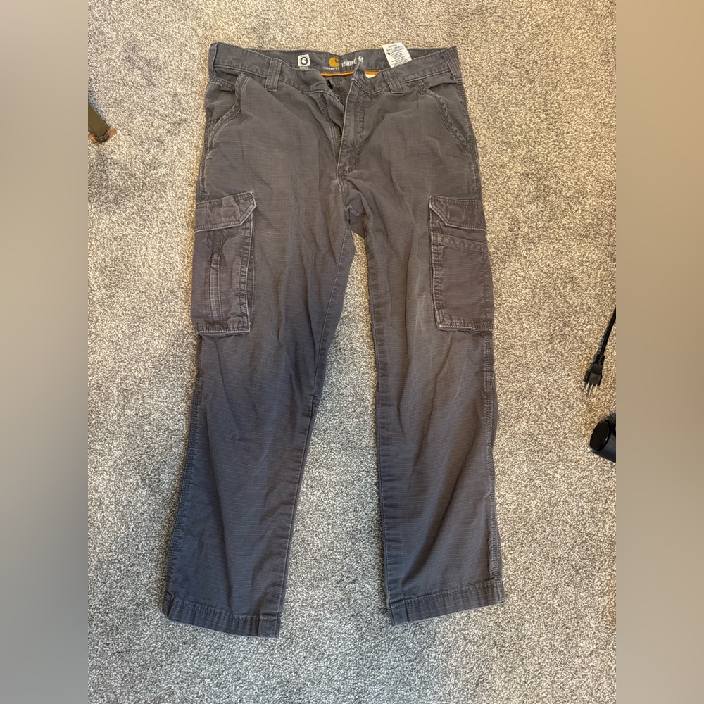 Carhartt Men's Dark Gray Cargo Pants